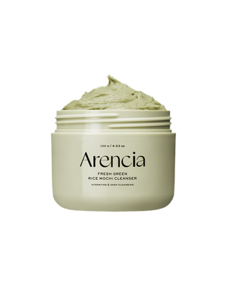 Arencia Fresh Green Rice Mochi Cleanser-limpiador de mochi de arroz verde fresco