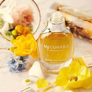 Miguhara  Ultra Whitening Perfect Ampoule Serum  sérum aclarante de manzanilla
