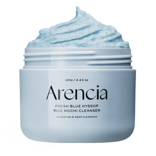 ARENCIA FRESH BLUE HYSSOP RICE MOCHI CLEANSER-LIMPIADOR DE MOCHI DE ARROZ CON HISOPO AZUL FRESCO