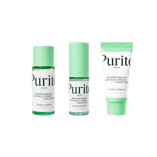 PURITO WONDER RELEAF CENTELLA MINI KIT UNSCENTED