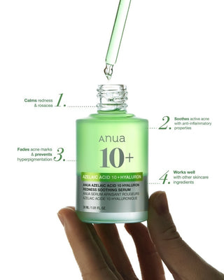 Anua - Sérum Facial Calmante Azelaic Acid 10 Hyaluron Redness Soothing Serum