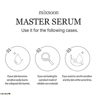 mixsoon - Sérum Facial Hidratante Master Serum