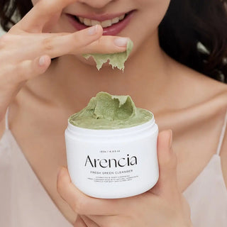 Arencia Fresh Green Rice Mochi Cleanser-limpiador de mochi de arroz verde fresco