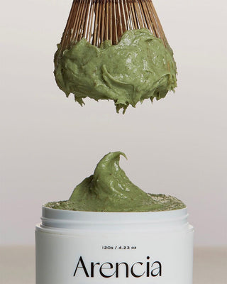 Arencia Fresh Green Rice Mochi Cleanser-limpiador de mochi de arroz verde fresco