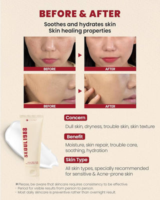 KSECRET SEOUL 1998  CREAM SNAIL MUCIN 93% + RICE 100 ML