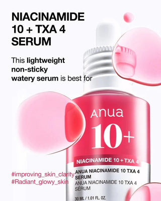 ANUA  NIACINAMIDE 10%+TXA 4% DARK SPOT  CORRECTING SERUM