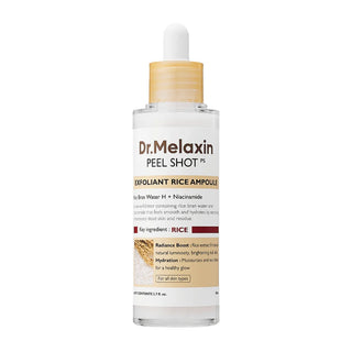 D.R MELAXIN PEEL SHOT EXFOLIATING WHITE RICE AMPOULE