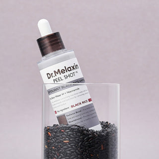 D.R MELAXIN PEEL SHOT EXFOLIATING BLACK RICE AMPOULE