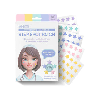 OOTD Star Spot Patch Parches hidrocoloides dermatológicos para granitos de estrellas