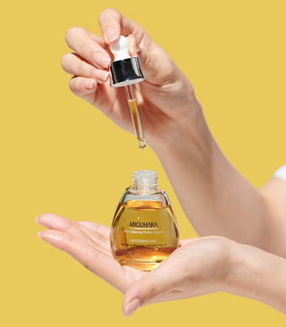 Miguhara  Ultra Whitening Perfect Ampoule Serum  sérum aclarante de manzanilla